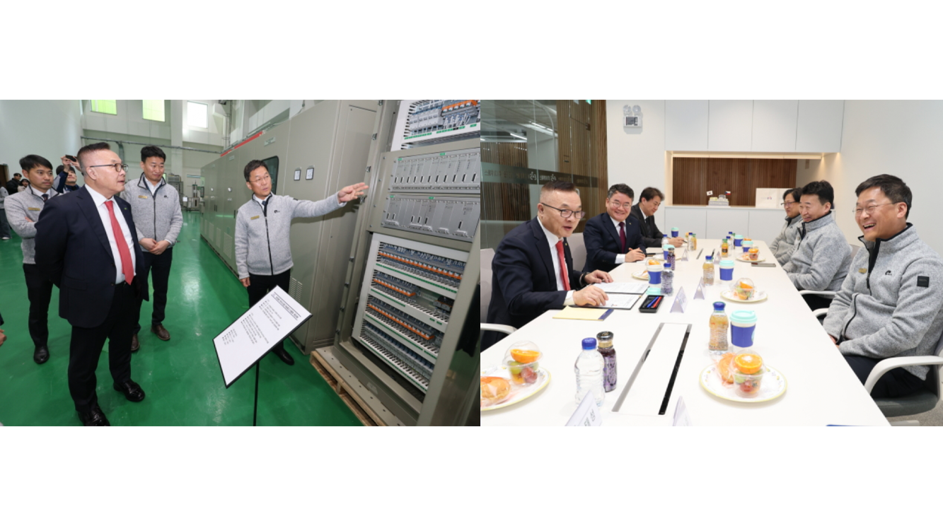 황주호 한수원 사장, 협력기업 '이투에스' 방문…"긴밀 소통 약속"